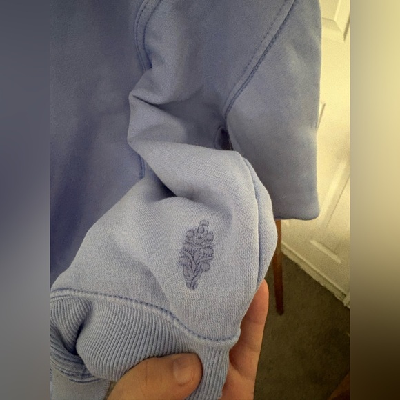 NWT FREE PEOPLE MOVEMENT Sprint To The Finish Hoodie | Blueberry MSRP $108 S - Picture 9 of 12